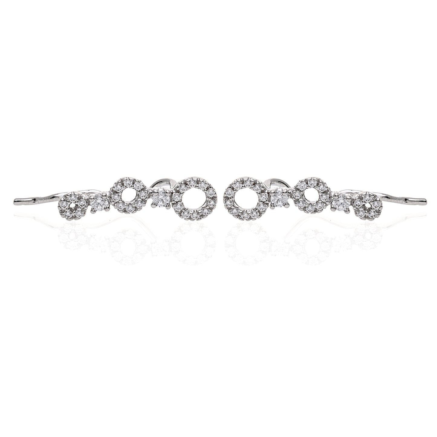 Orecchino Forcina in Argento 925 con Zirconi