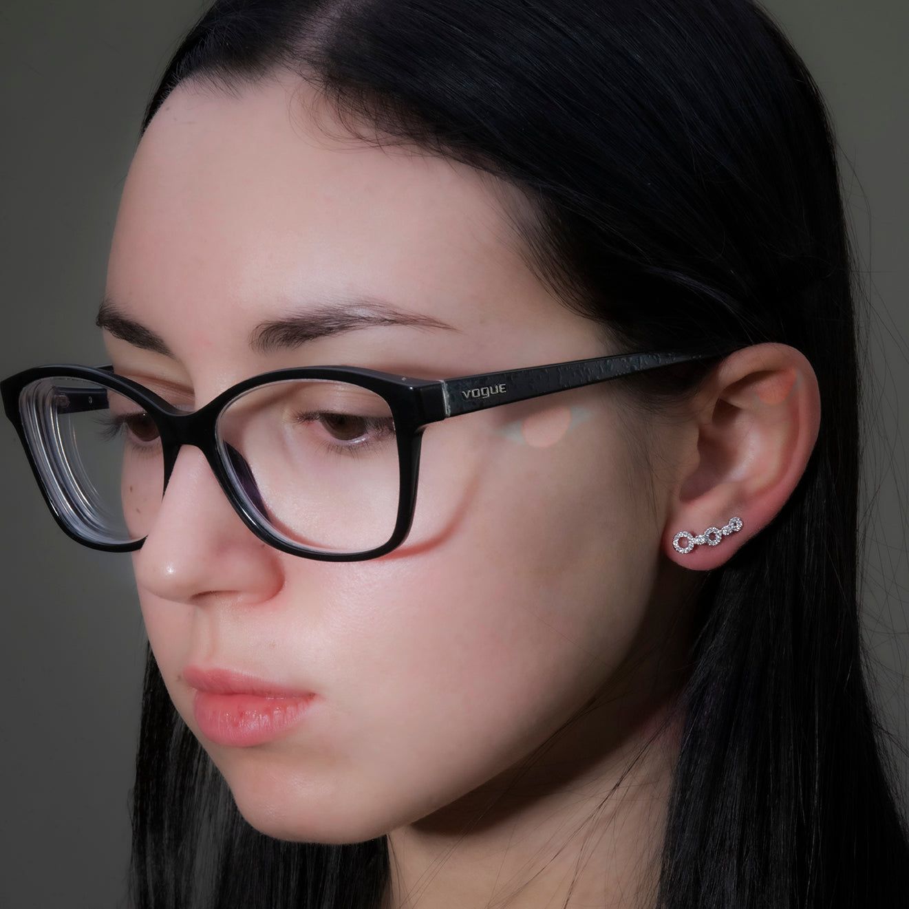Orecchino Forcina in Argento 925 con Zirconi