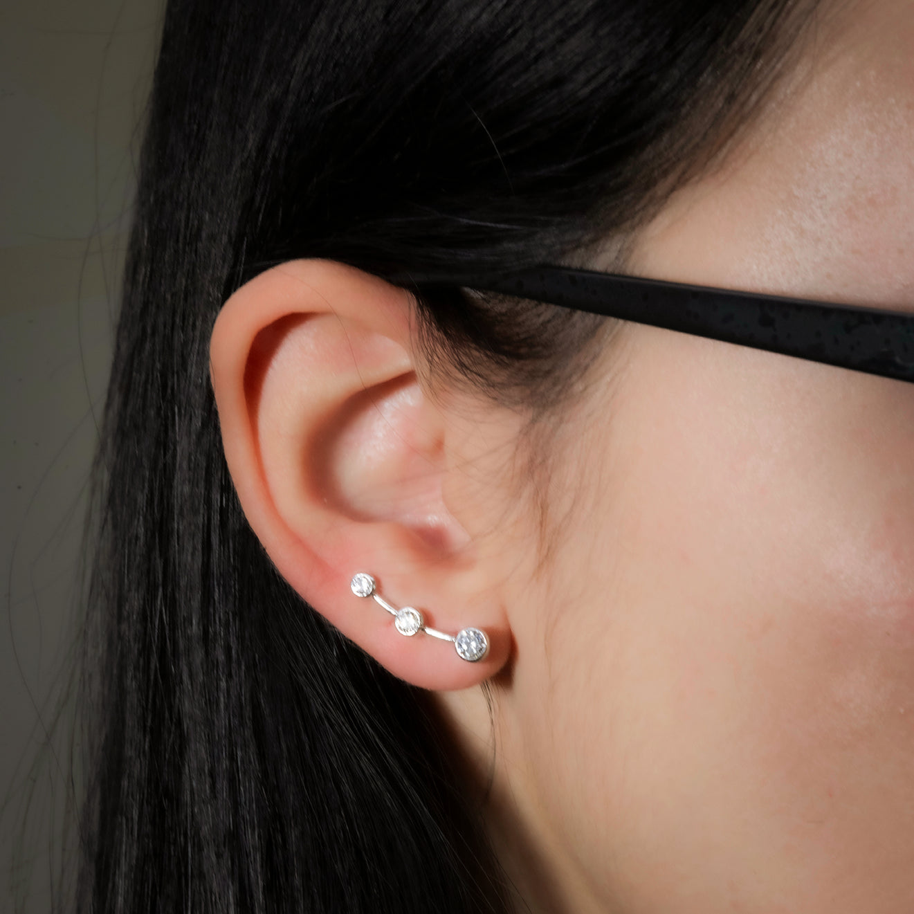 Orecchino Forcina in Argento 925 con Zirconi