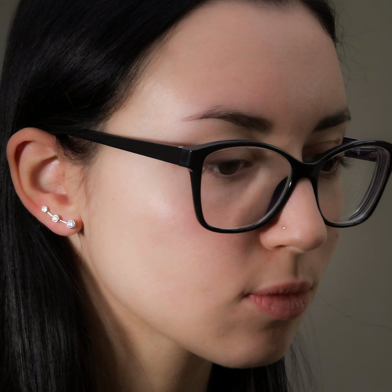 Orecchino Forcina in Argento 925 con Zirconi